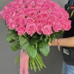 Букет розовых роз "Тайна Любви"