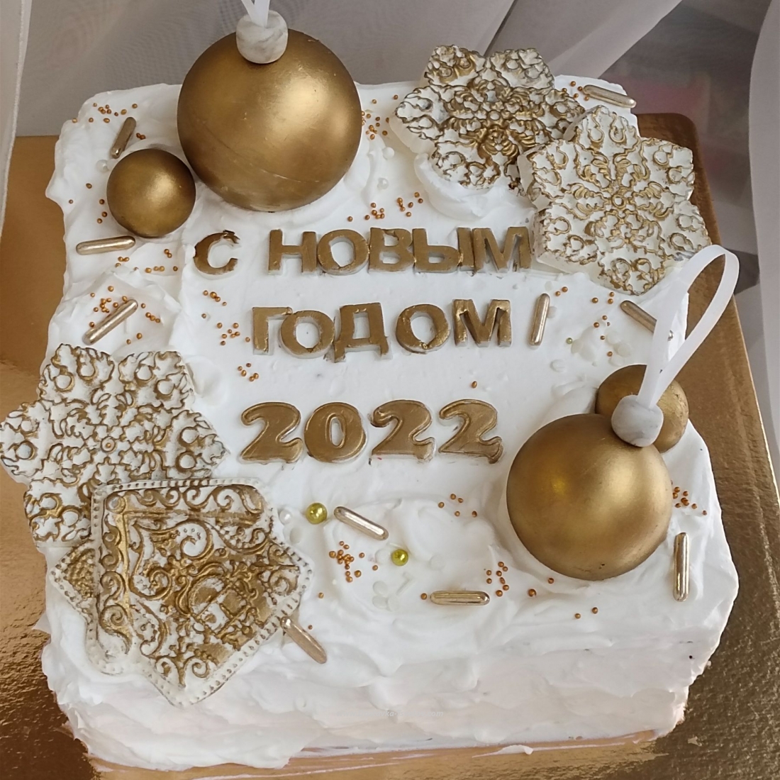 Авторский торт "Новогодняя История"
